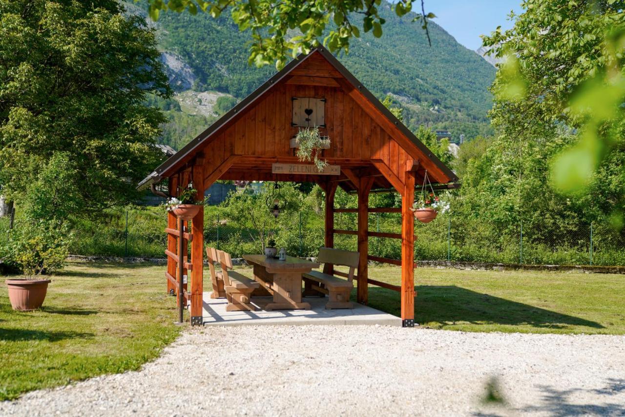 Holiday house Zeleni gaj Bovec Buitenkant foto